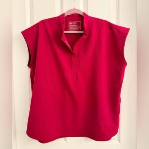 Figs Bight Pink Rafaela Scrub Top